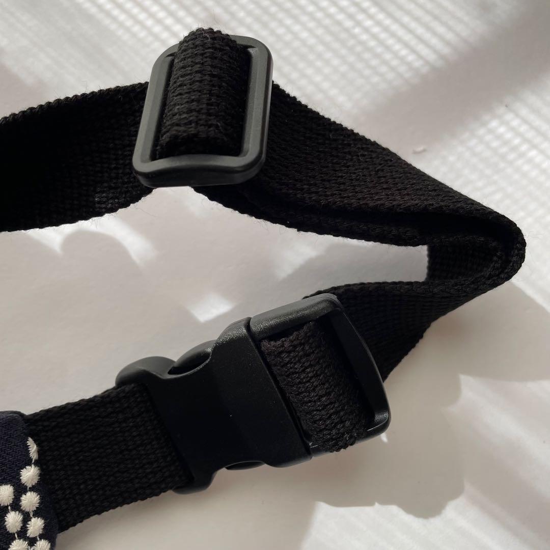 ミナペルホネン 王道タンバリンnavy ハンドメイドボディバッグ