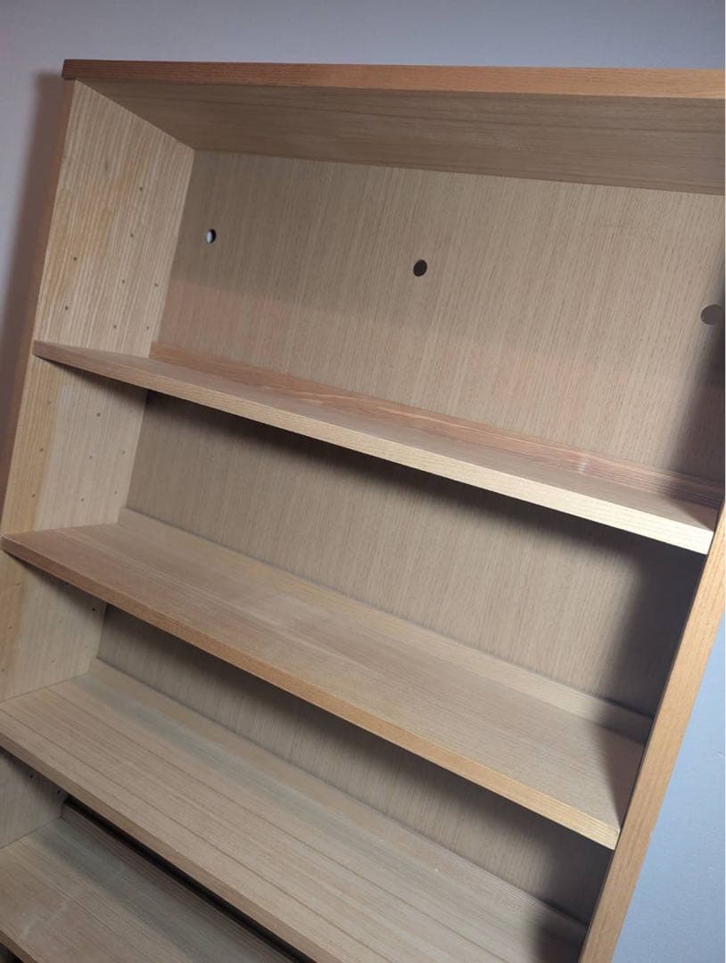 ■送料込■無印良品 MUJI 木製シェルフ ミドルタイプ 本棚シェルフ