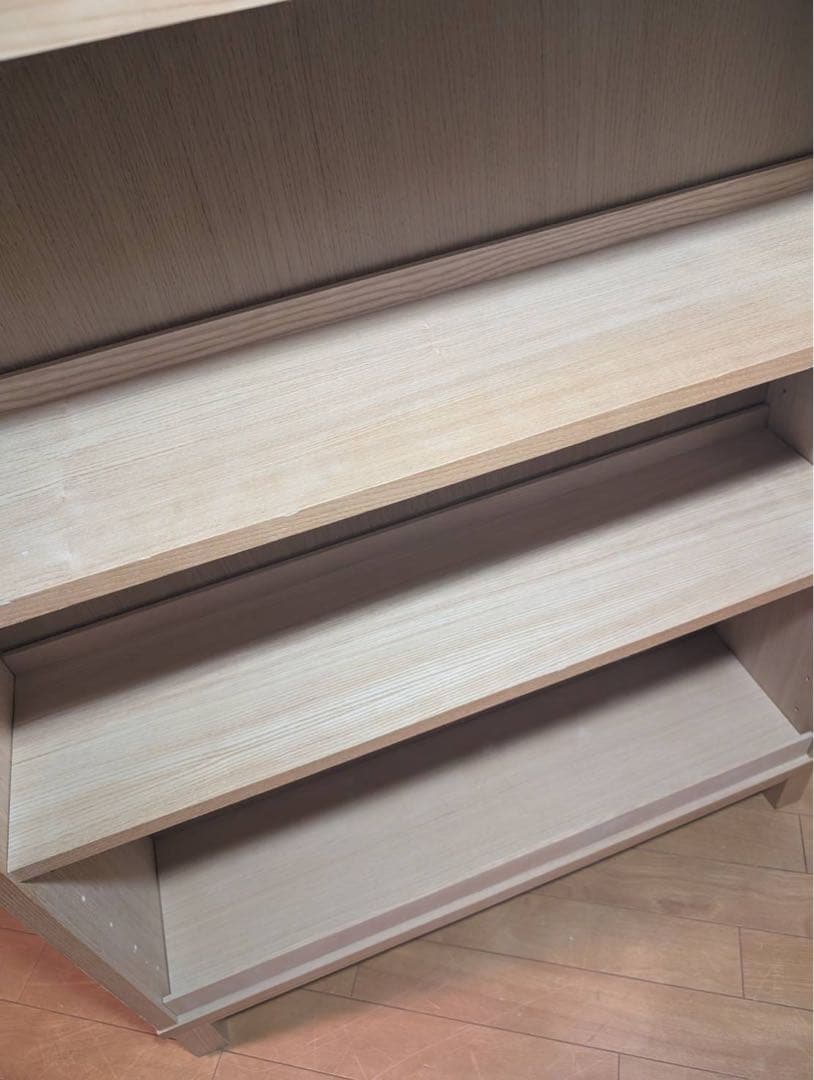 ■送料込■無印良品 MUJI 木製シェルフ ミドルタイプ 本棚シェルフ