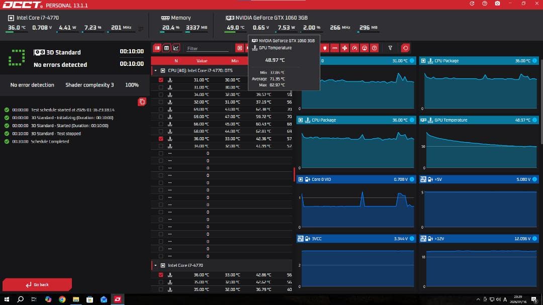 白ゲーミングPC i7 4770/GTX1060/Office2021