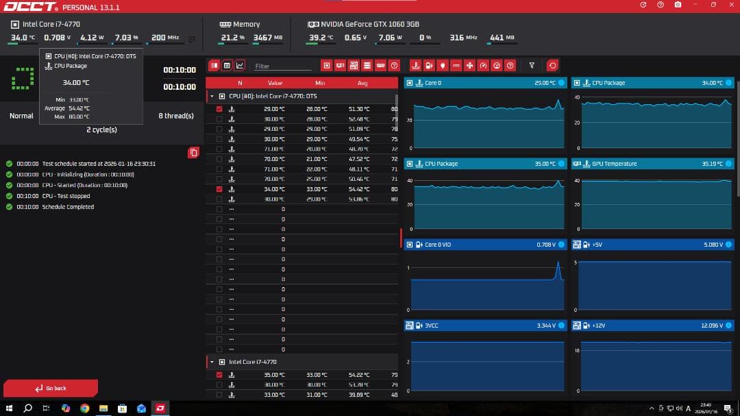 白ゲーミングPC i7 4770/GTX1060/Office2021