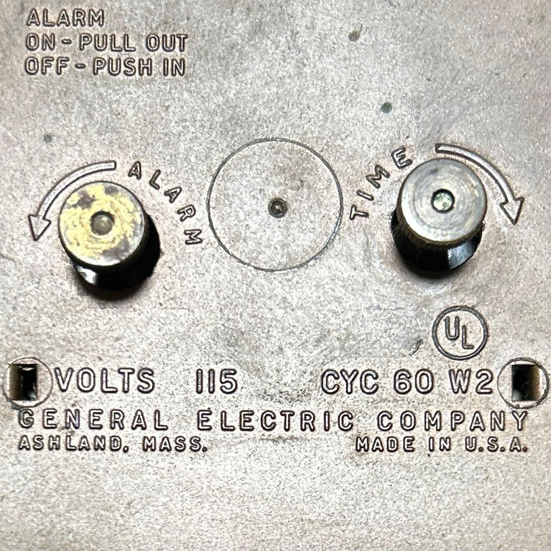 JENERAL ELECTRIC ゼネラルエレクトリック 1950s 時計 レア