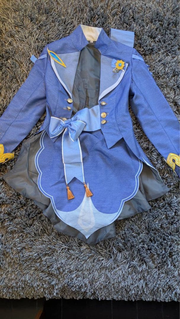 原神 フリーナ 白 コスプレ衣装 猫と三丁目＋ウィッグ セット