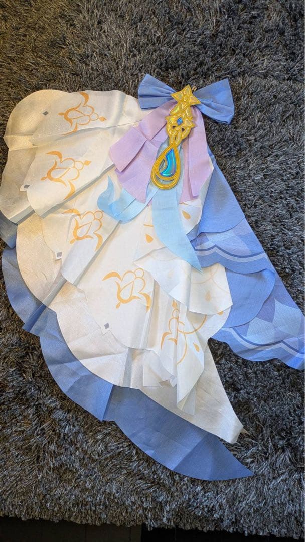 原神 フリーナ 白 コスプレ衣装 猫と三丁目＋ウィッグ セット