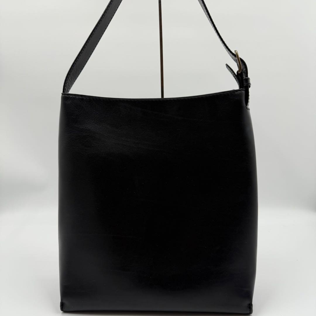 MOTHER HOUSE ブライト ワンショルダーバッグ 牛革 レザー 黒