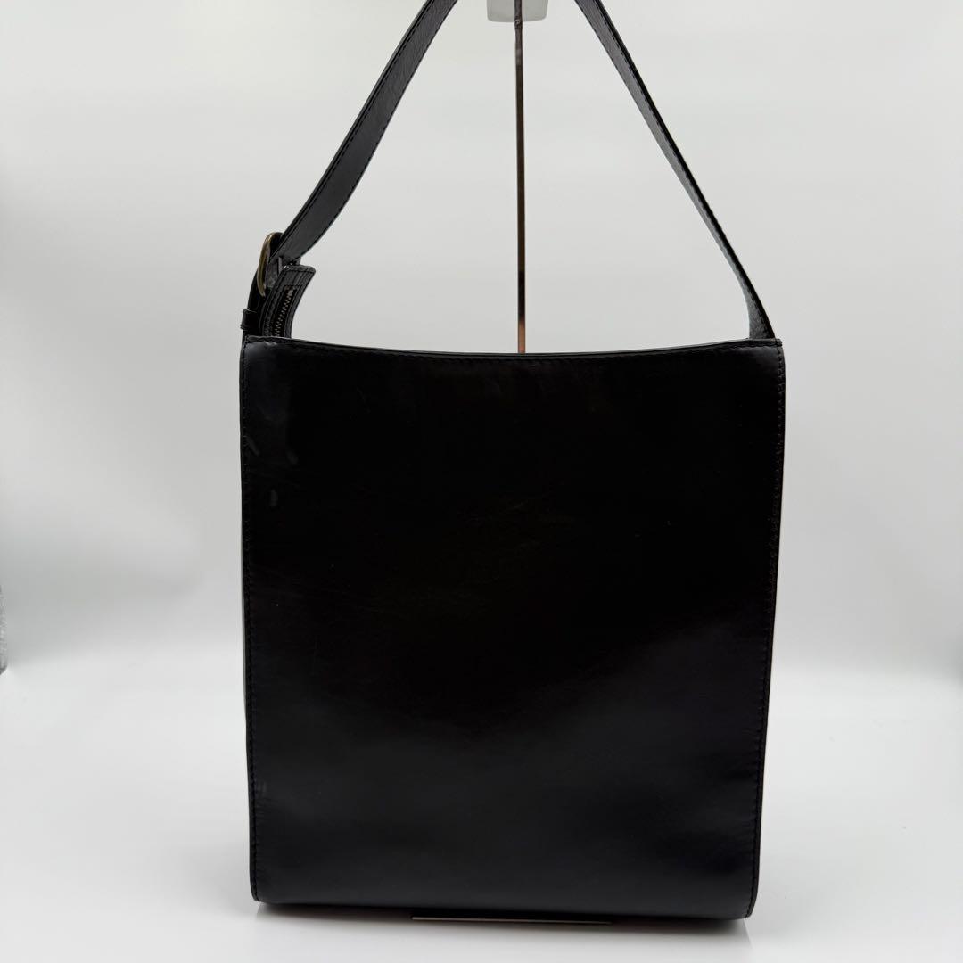 MOTHER HOUSE ブライト ワンショルダーバッグ 牛革 レザー 黒