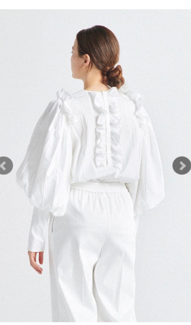 ロコ☆美品☆yori☆ヨリ☆シロコン☆ブラウス☆