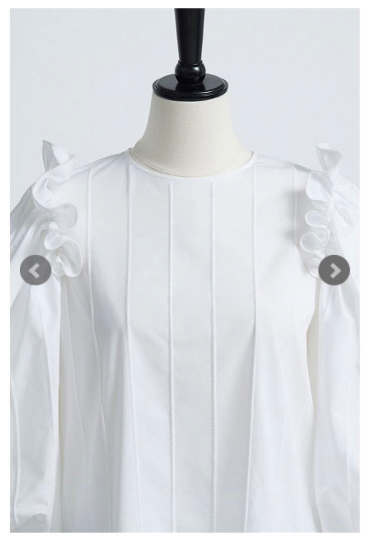 ロコ☆美品☆yori☆ヨリ☆シロコン☆ブラウス☆