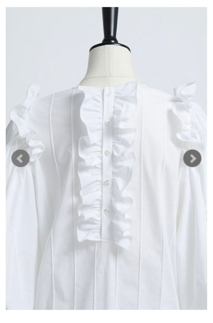 ロコ☆美品☆yori☆ヨリ☆シロコン☆ブラウス☆