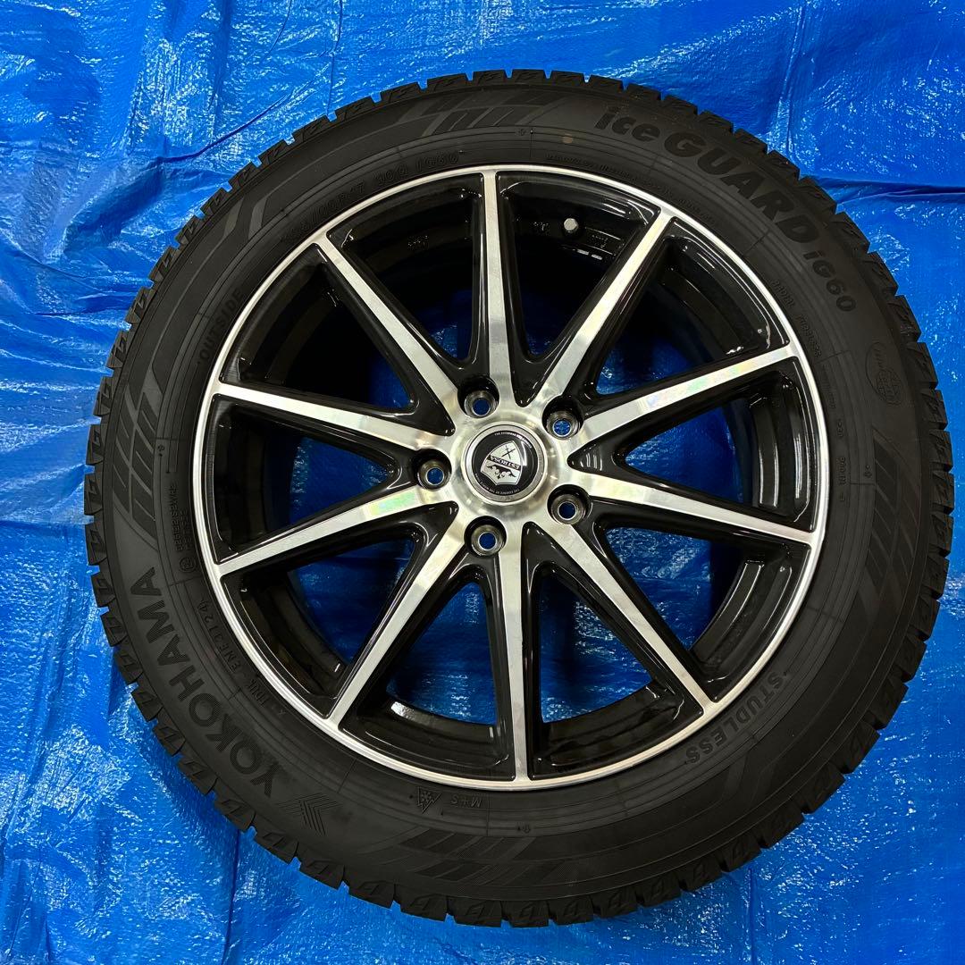 【美品】YOKOHAMA ice GUARD iG60 17インチ ホイール付き