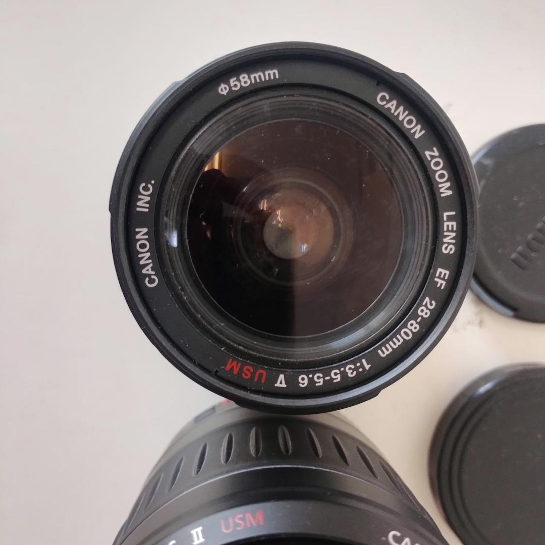 Canon EOS Kiss Digital N レンズ5本付き メディアなし