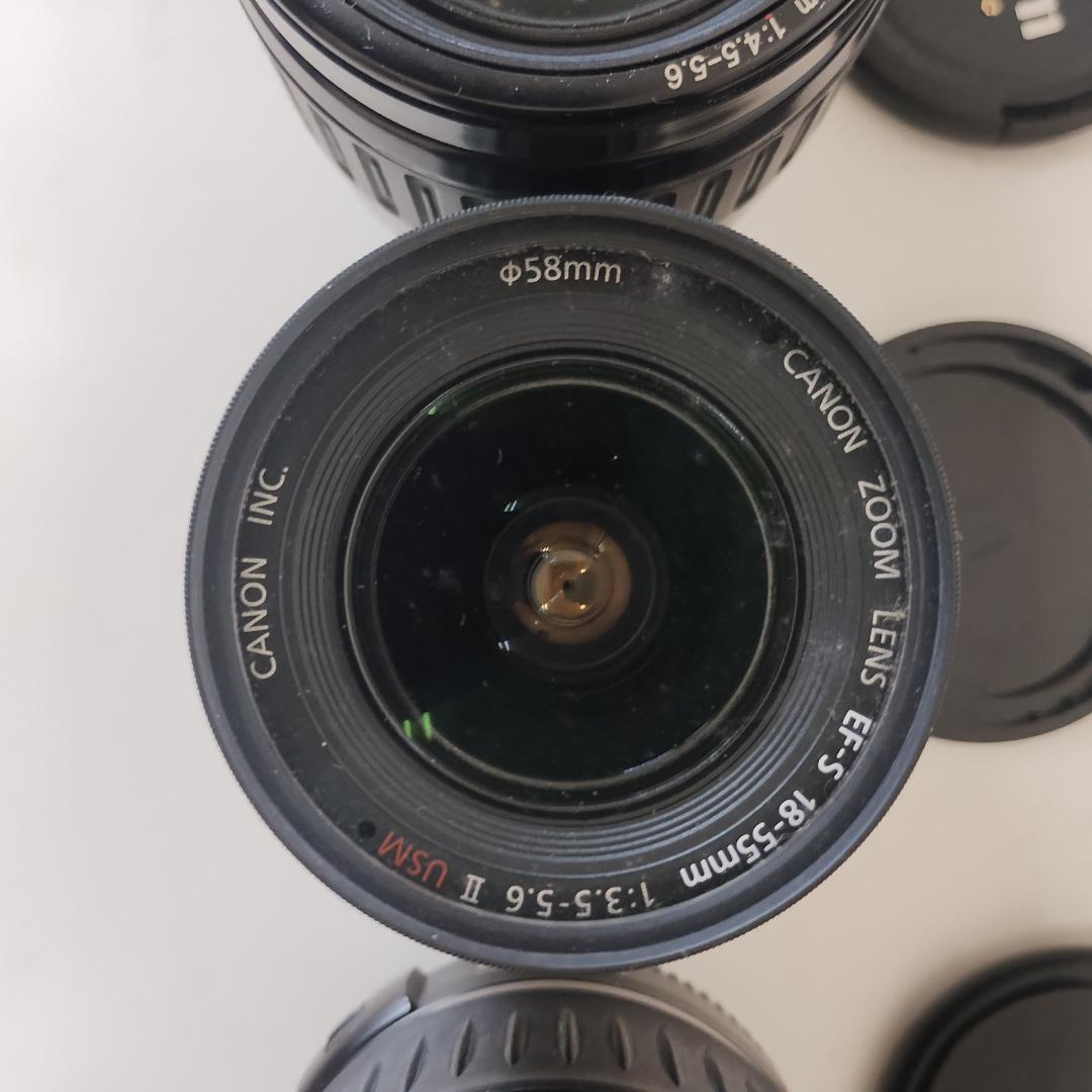 Canon EOS Kiss Digital N レンズ5本付き メディアなし