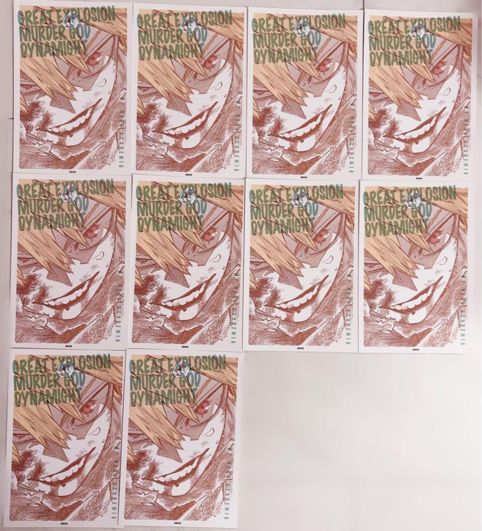 僕のヒーローアカデミア ヒロアカ 爆豪勝己 ワンシーンカード 原画展