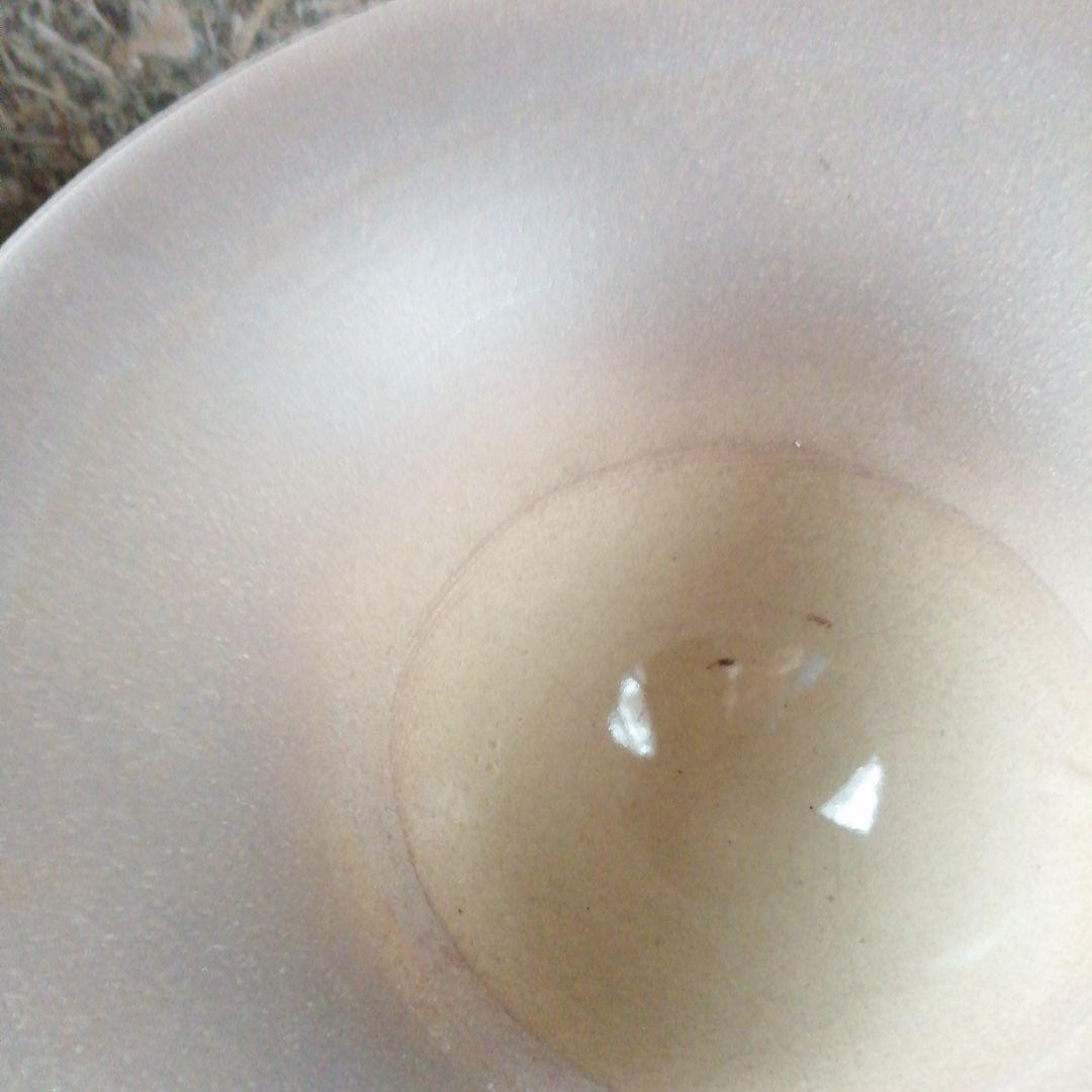 清水焼　小林正明　黒釉窯変紋花器　31.8cm