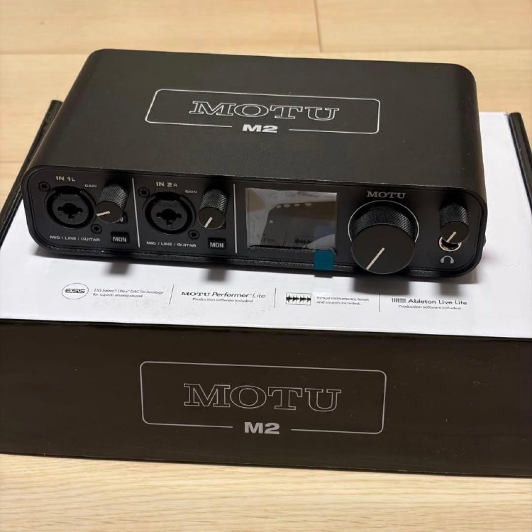 Audio-Technica AT4040 ＋ MOTU M2 セット