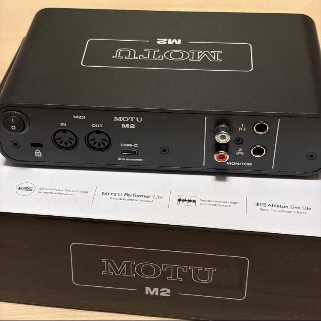 Audio-Technica AT4040 ＋ MOTU M2 セット