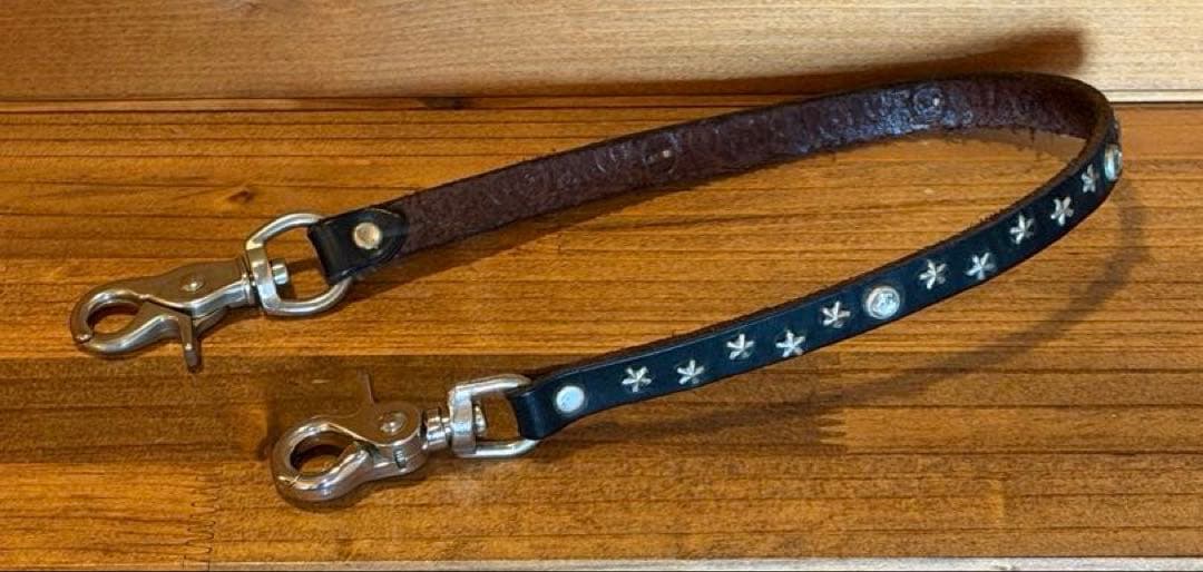 ベ*ス様 HTC レザーウォレットコード クリアストーン