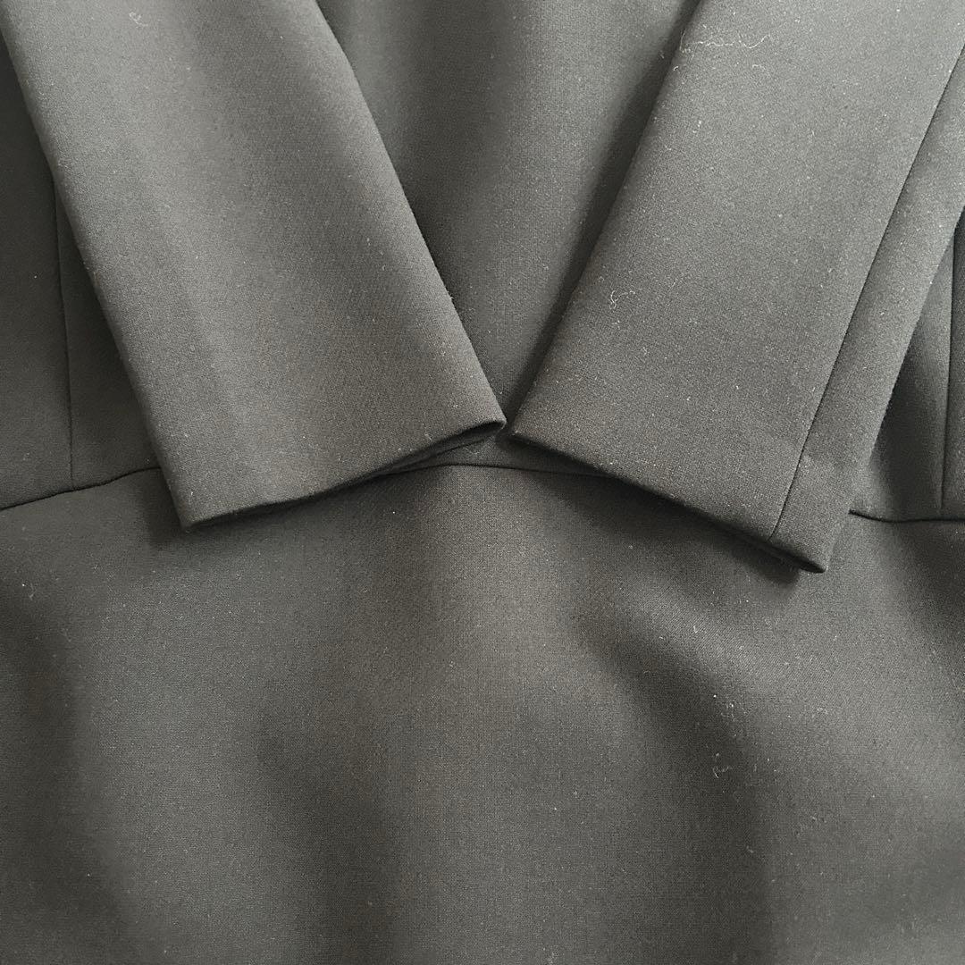 YOKO CHAN ヨーコチャン　ワンピース　バックプリーツドレス