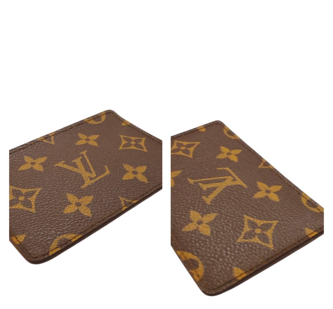 ルイヴィトン　カードケース　名刺入れ　定期入れ　パスケース　ビンテージ　美品