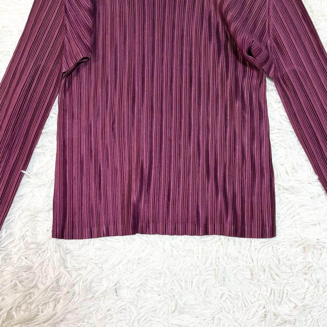 ISSEY MIYAKE PLEATS PLEASE トップス　長袖　プリーツ