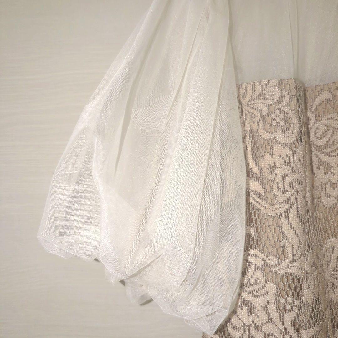 美品 ラグナムーン レース フラワー ジャガード マーメイド M 定2.75