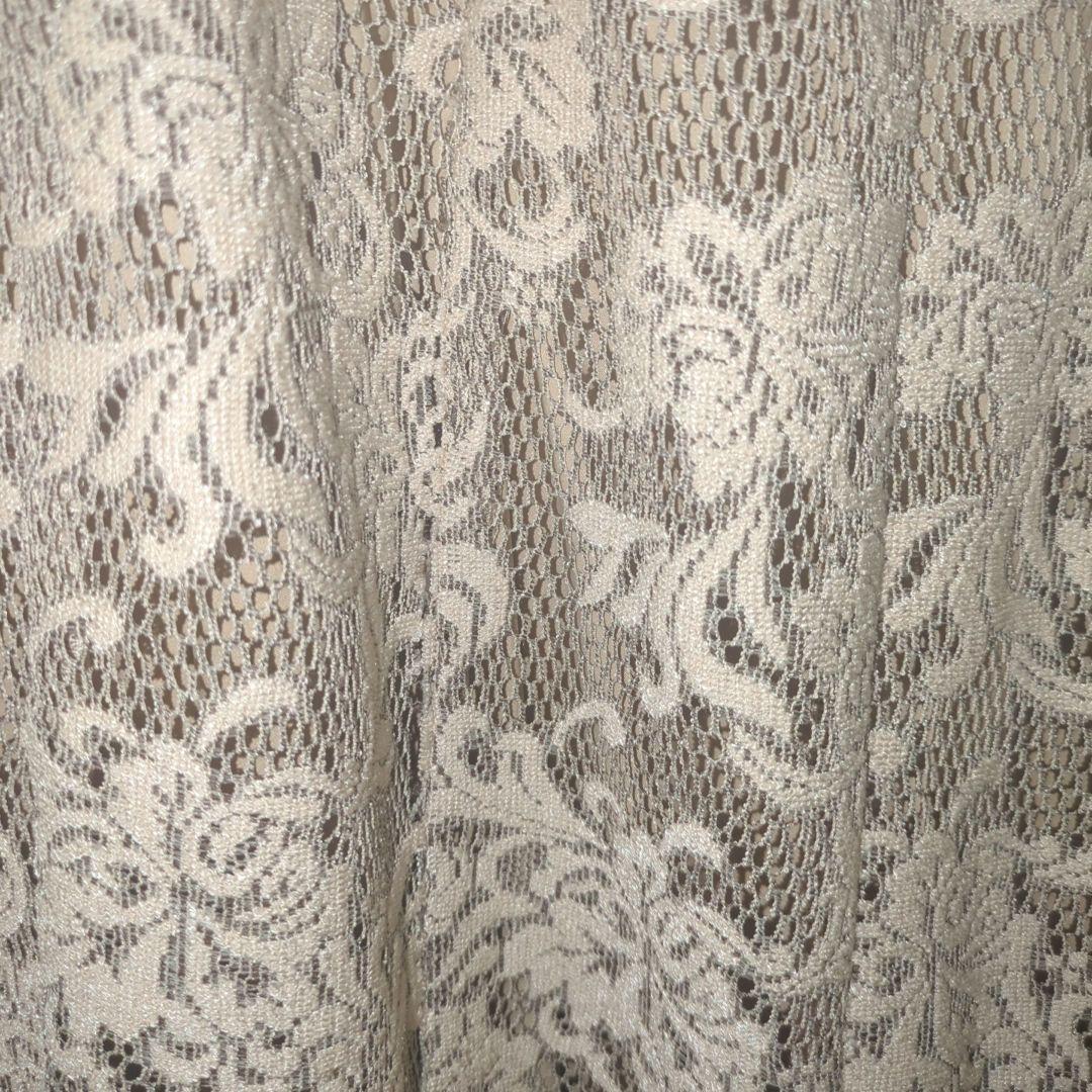 美品 ラグナムーン レース フラワー ジャガード マーメイド M 定2.75