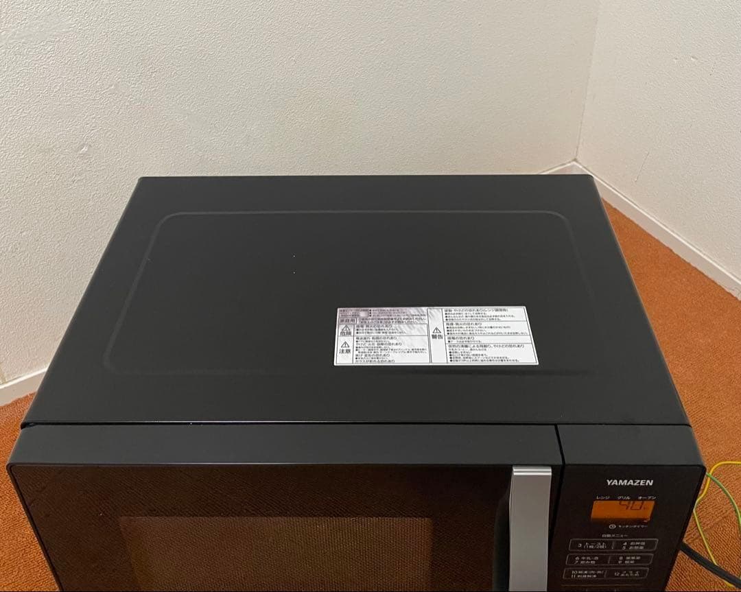 YAMAZENオーブンレンジ 2020年製 横開き 電子レンジ