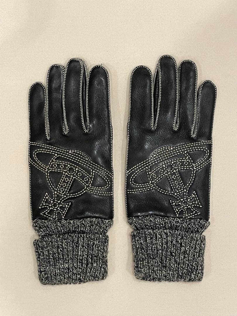 ヴィヴィアンウエストウッド　手袋　鹿革　レディース　※難あり