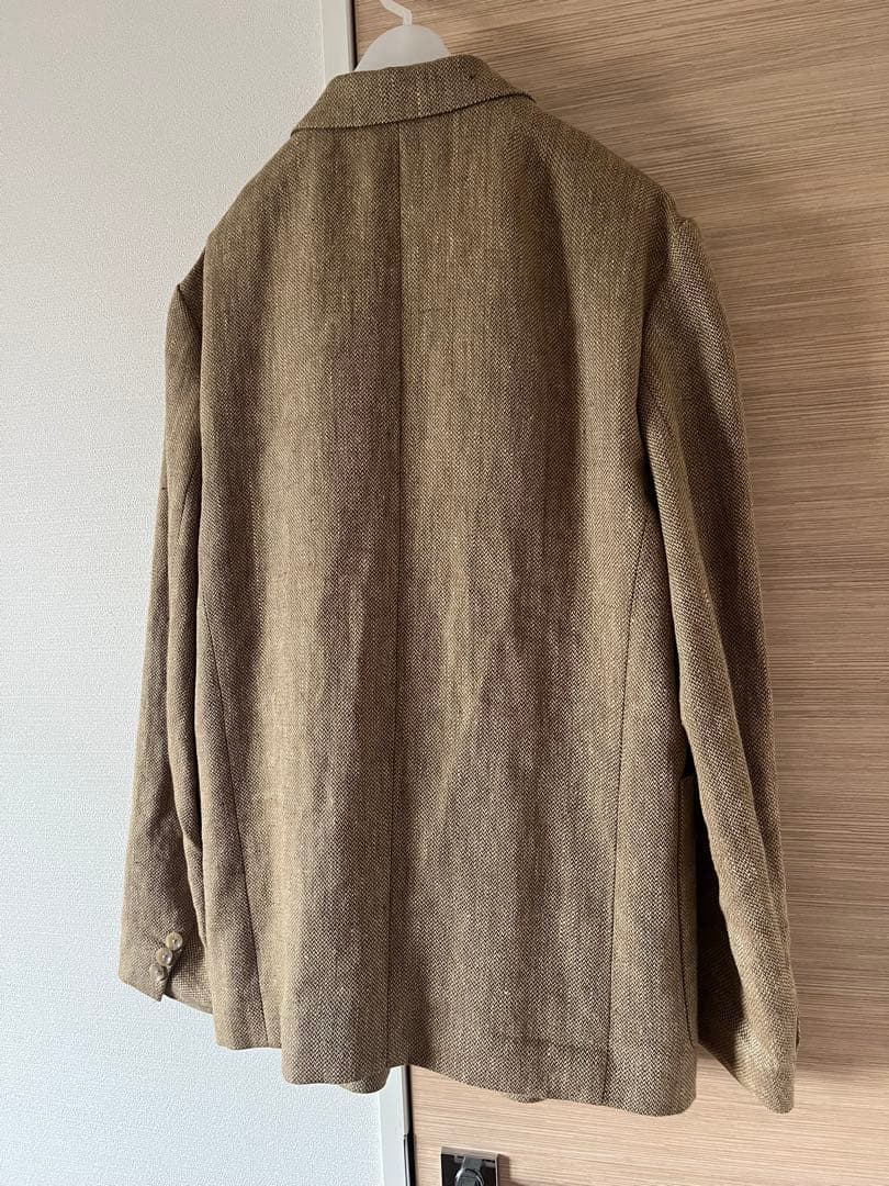 todayful Boyfriend Linen Jacket 36 ベージュ