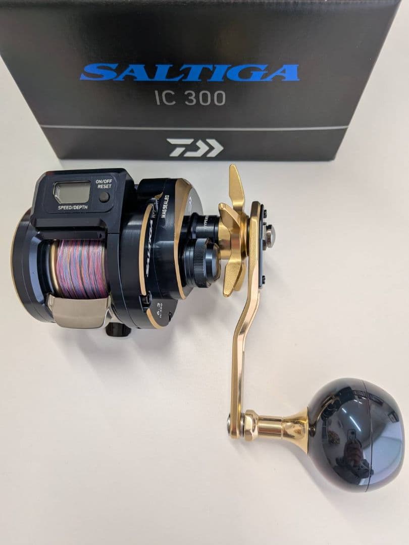 ダイワ　ソルティガ IC300　ベイトリール