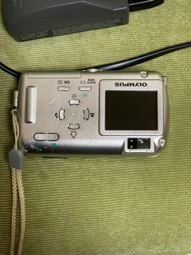 OLYMPUS U-20 コンパクトデジタルカメラ シルバー