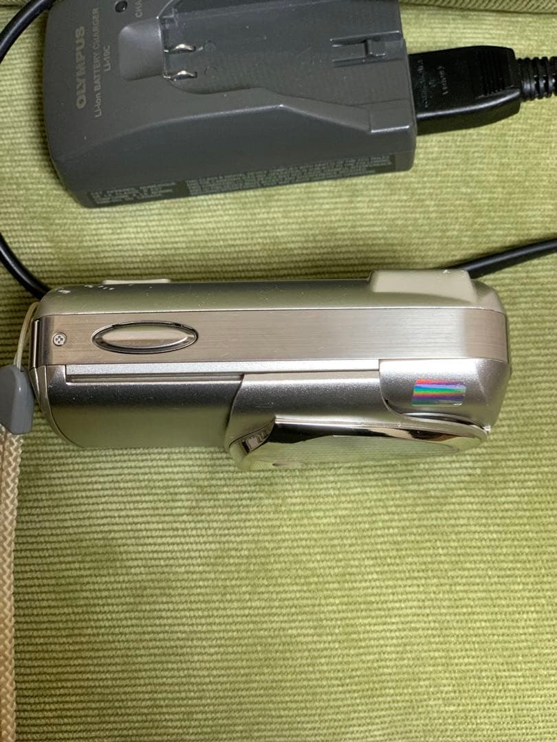 OLYMPUS U-20 コンパクトデジタルカメラ シルバー