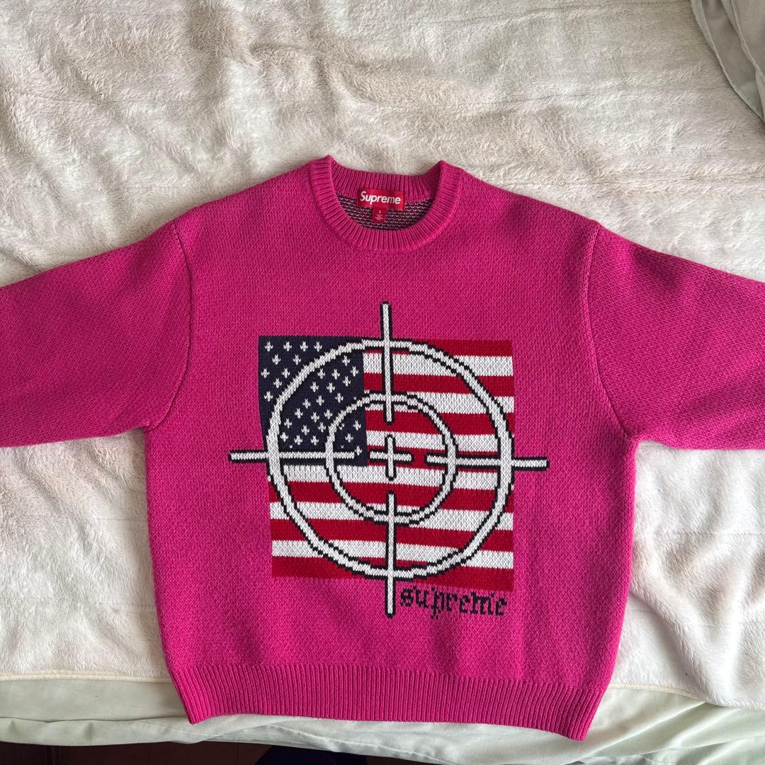 Supreme ピンク ニットセーター