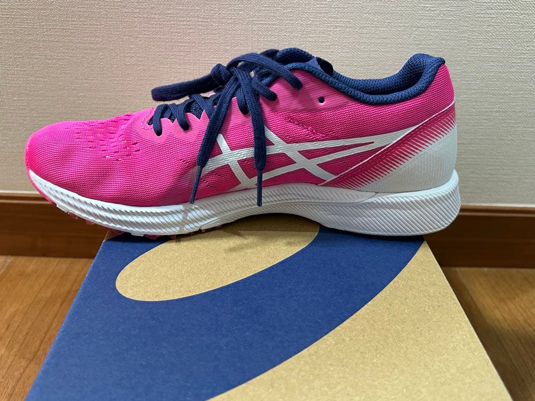 asics アシックス ターサーRP3 24.5㎝ ピンク×ネイビー