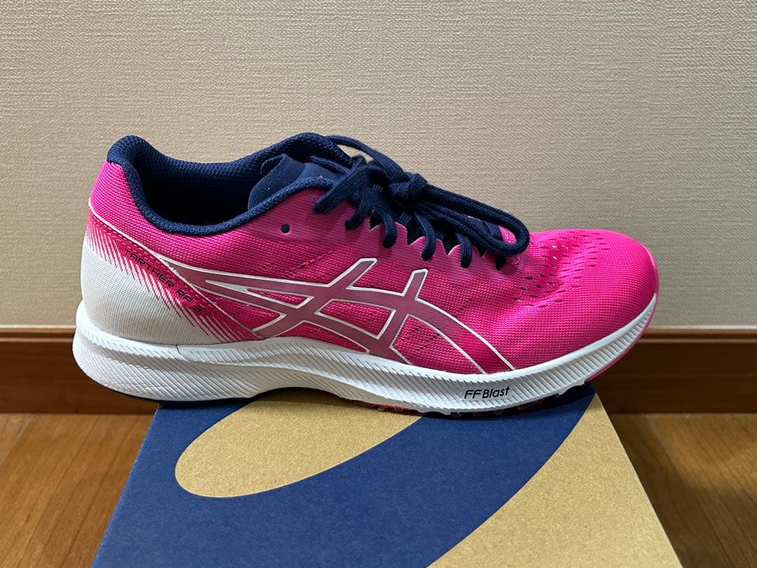 asics アシックス ターサーRP3 24.5㎝ ピンク×ネイビー
