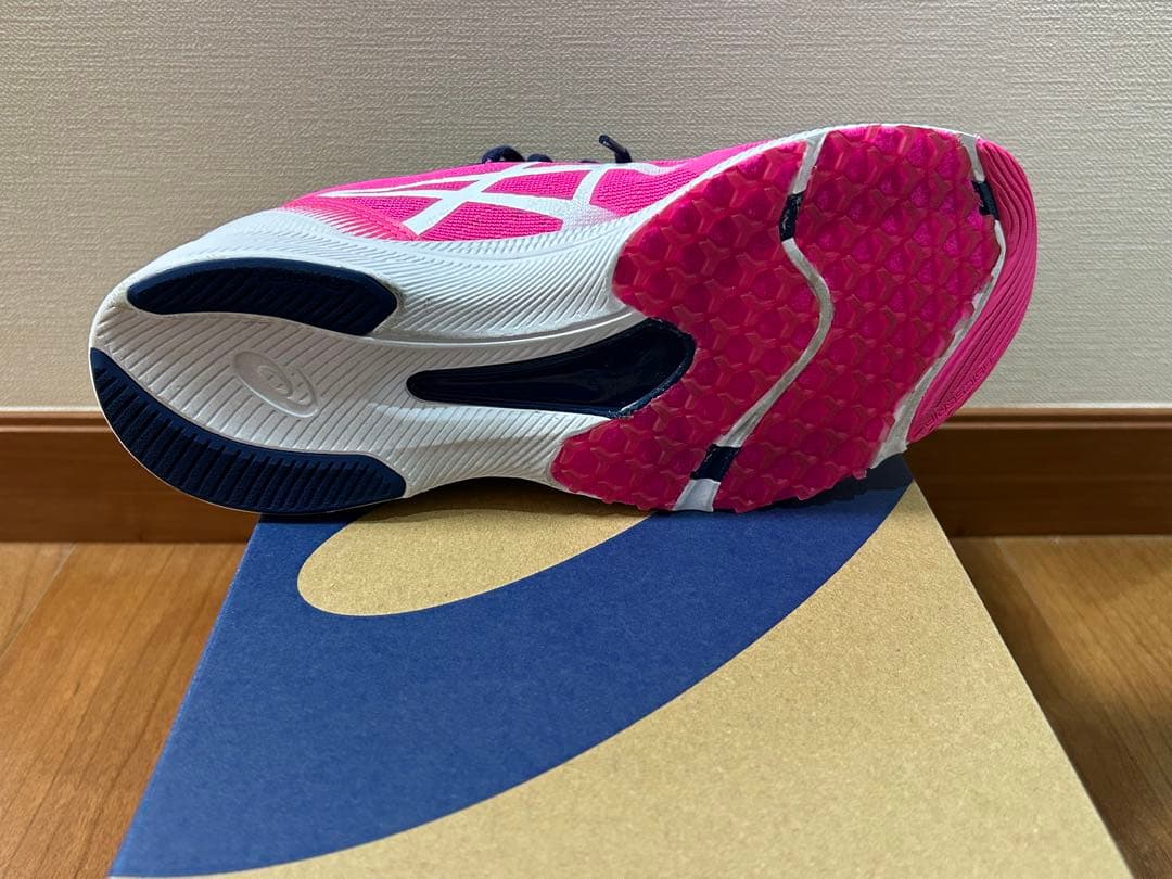 asics アシックス ターサーRP3 24.5㎝ ピンク×ネイビー