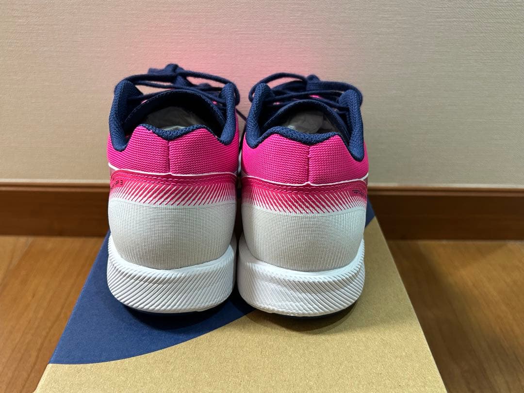 asics アシックス ターサーRP3 24.5㎝ ピンク×ネイビー