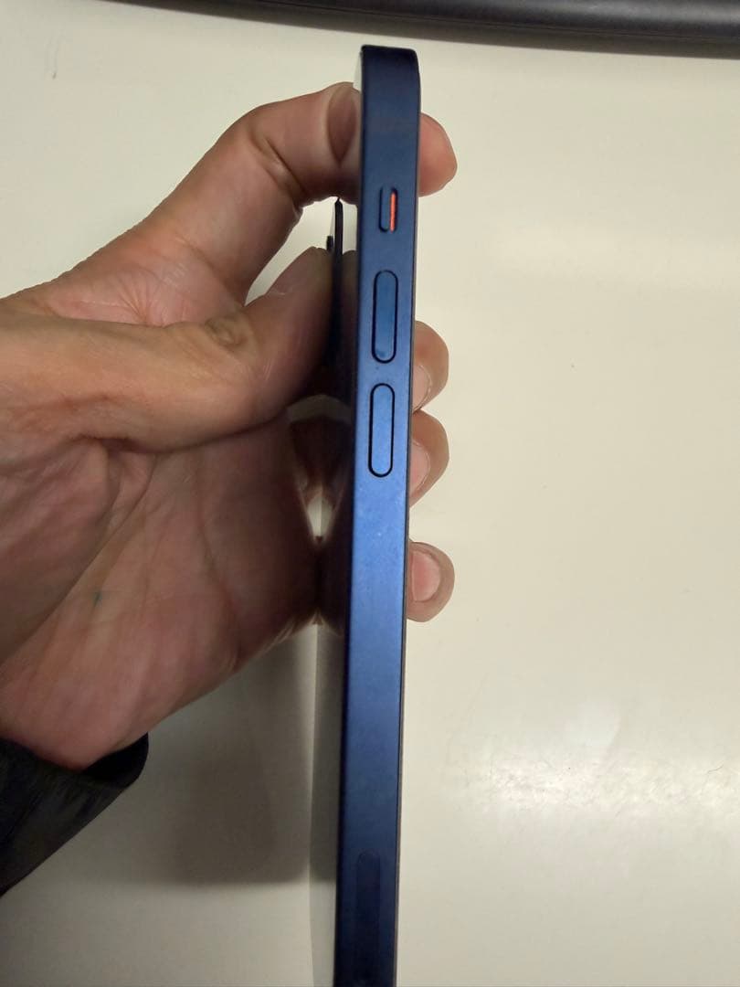 iPhone12 ブルー 128GB ※ジャンク品（カメラのみ機能不良あり）