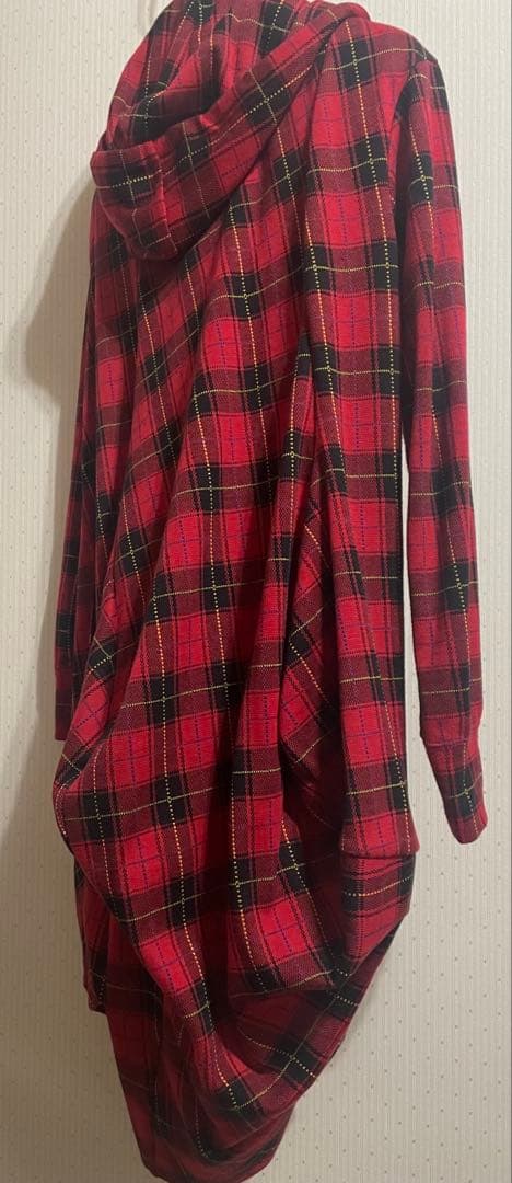 コムデギャルソン2025AW チェックパーカー　XS