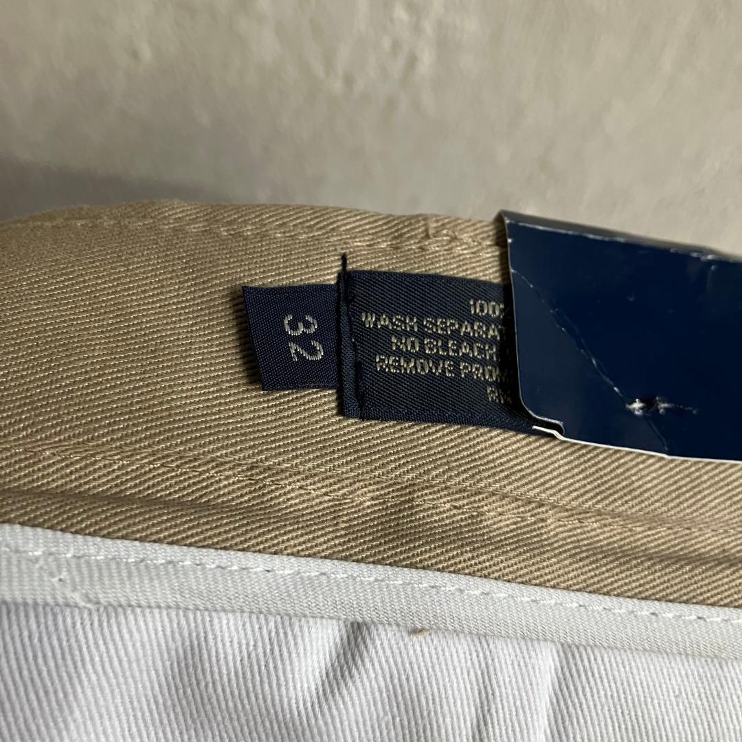 新品 ALL AMERICAN KHAKIS ツープリーツ チノパン 32