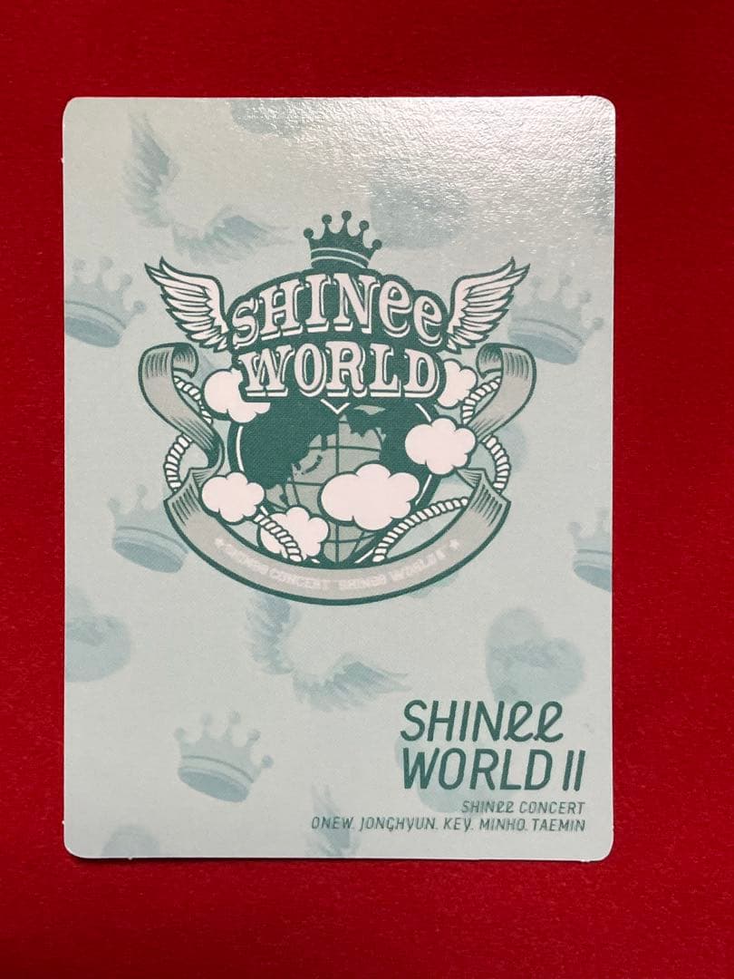 SHINee WORLD II 2 公式トレカ 5人　5HINee