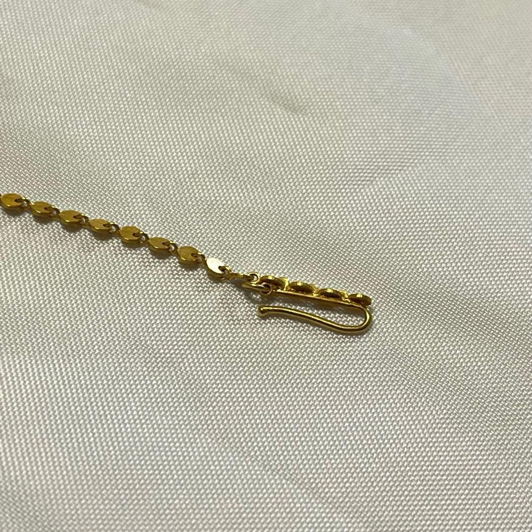 定価65万 マリーエレーヌドゥタイヤック ミニチュア・パイエット ネックレス 金