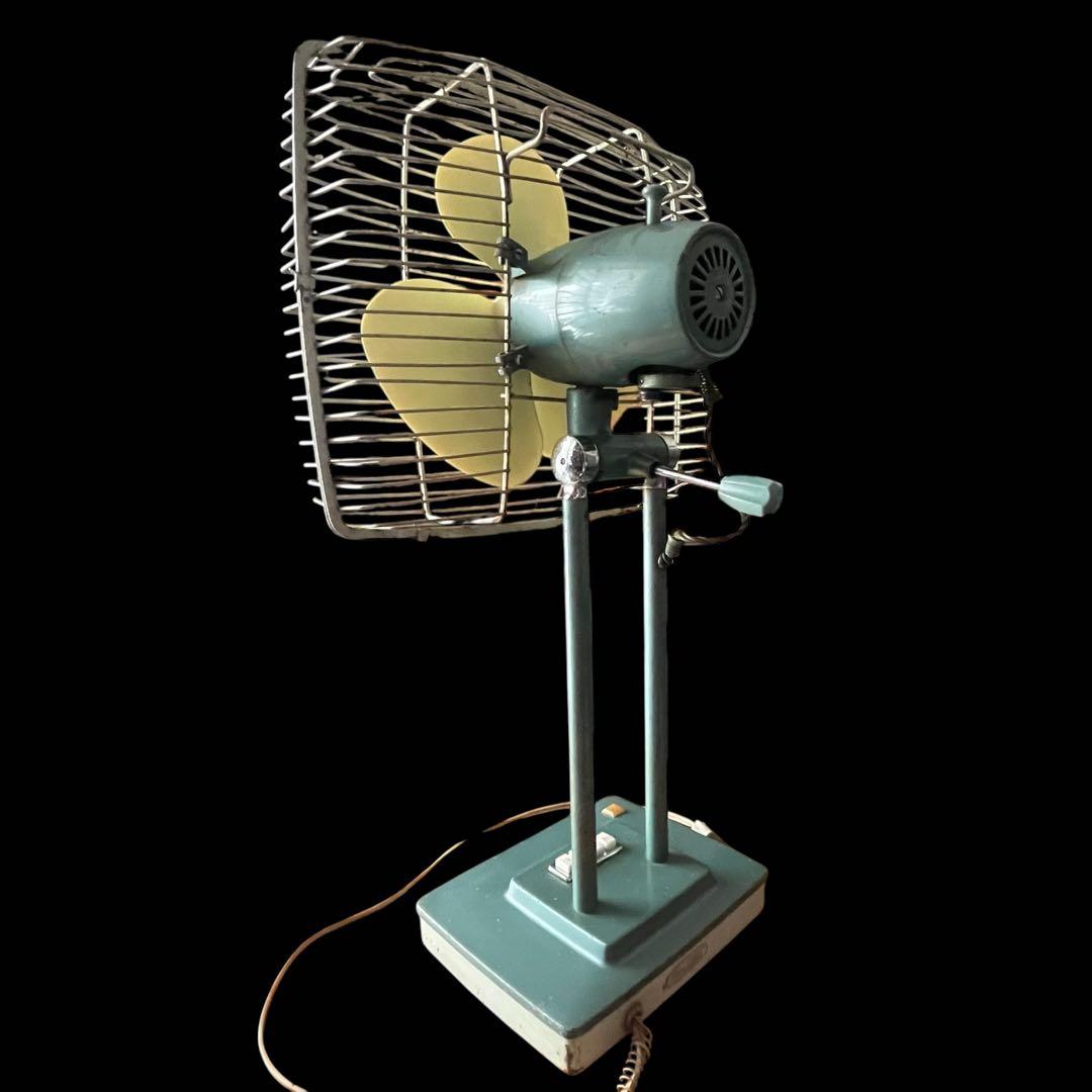 希少❗️レトロ扇風機　三菱RM-10A 四角