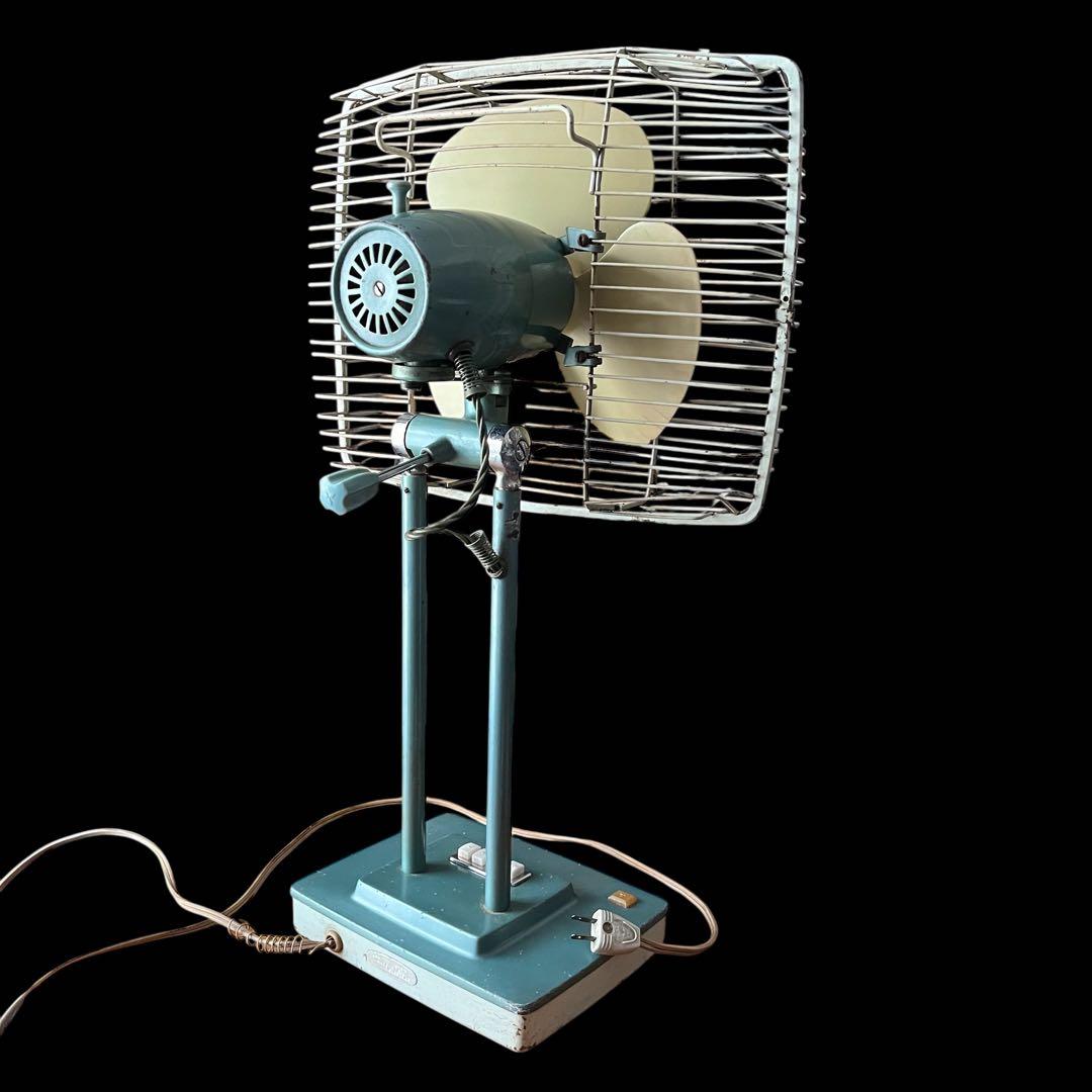 希少❗️レトロ扇風機　三菱RM-10A 四角