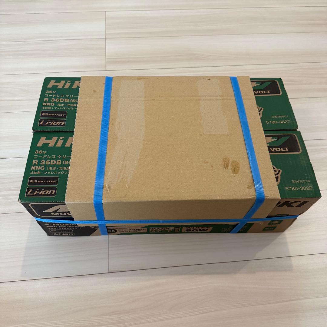 ハイコーキ　HIKOKI コードレスクリーナ R 36DB 2個セット