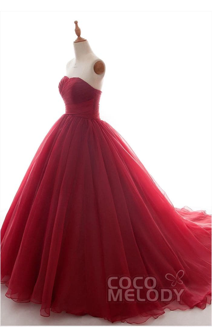 【クリーニング済み】パニエ&ドレスカバー付きcocomelody 7号