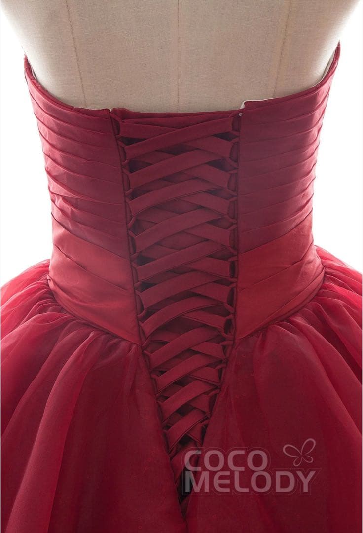 【クリーニング済み】パニエ&ドレスカバー付きcocomelody 7号