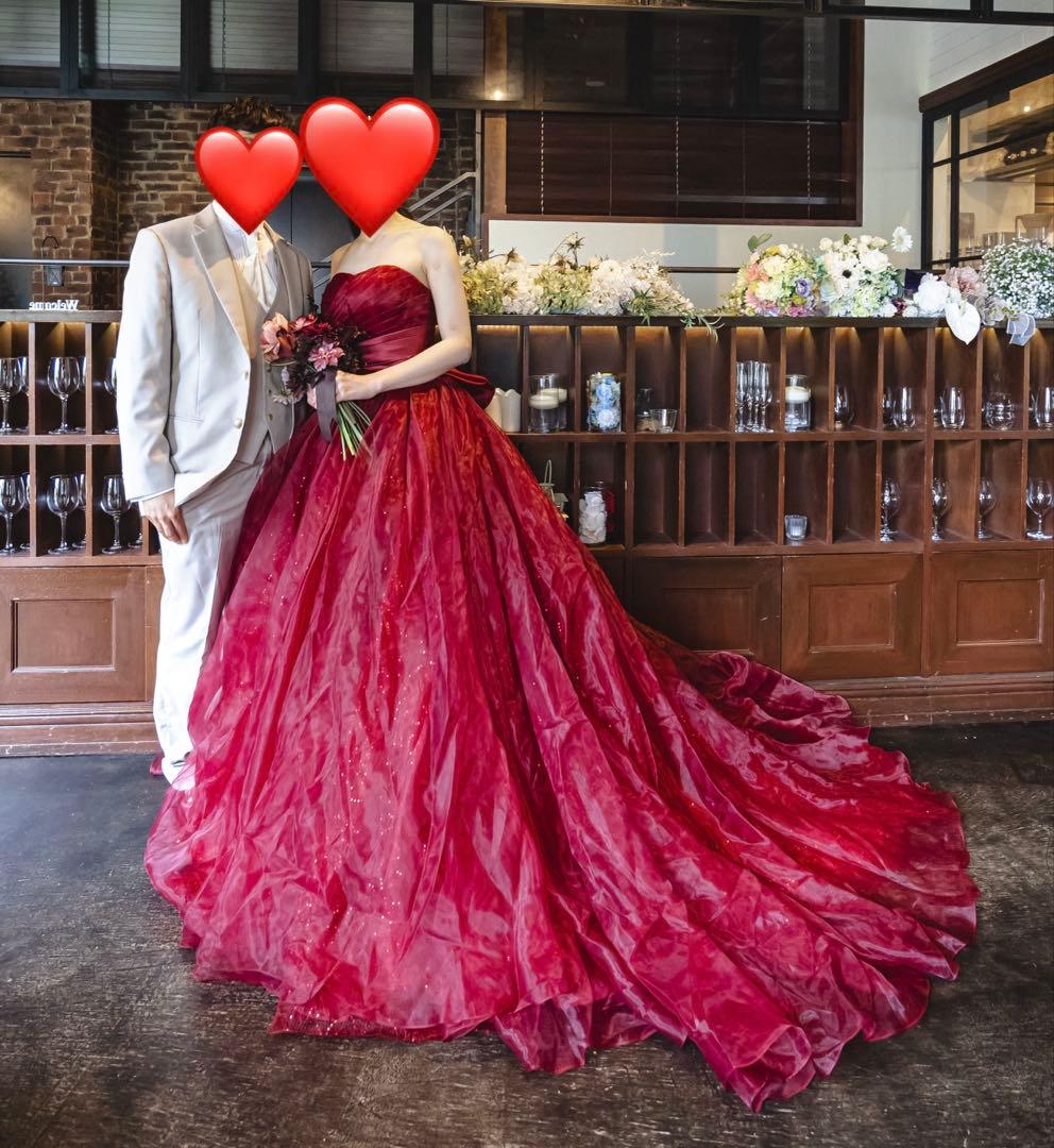 【クリーニング済み】パニエ&ドレスカバー付きcocomelody 7号