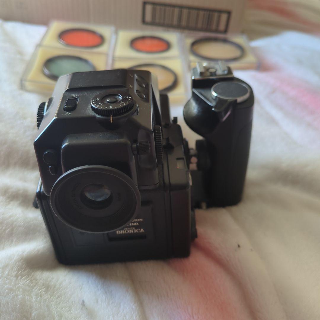 Zenza Bronica ETR 一眼レフカメラ 75mmレンズ付き
