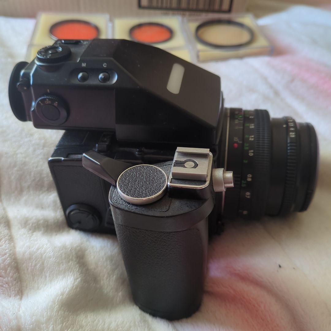 Zenza Bronica ETR 一眼レフカメラ 75mmレンズ付き